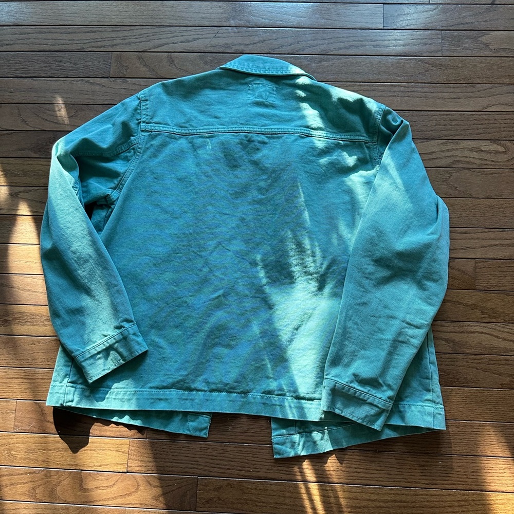 Universal Thread Mint Green Jean Jacket - image 2